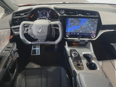 2026 Lexus RZ 550e F Sport adds power, simulated gear shifts