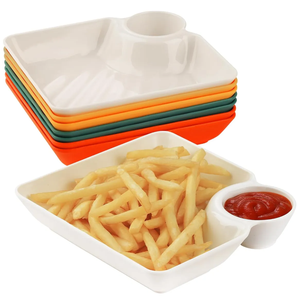 Ramfiyn Chip and Dip Bowls (Set of 8).