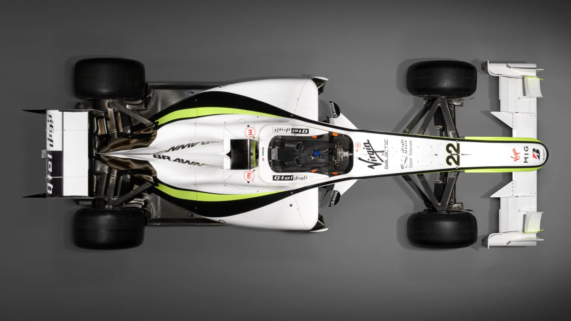 2009 Brawn GP Chassis 001/01 (image via Bonhams)