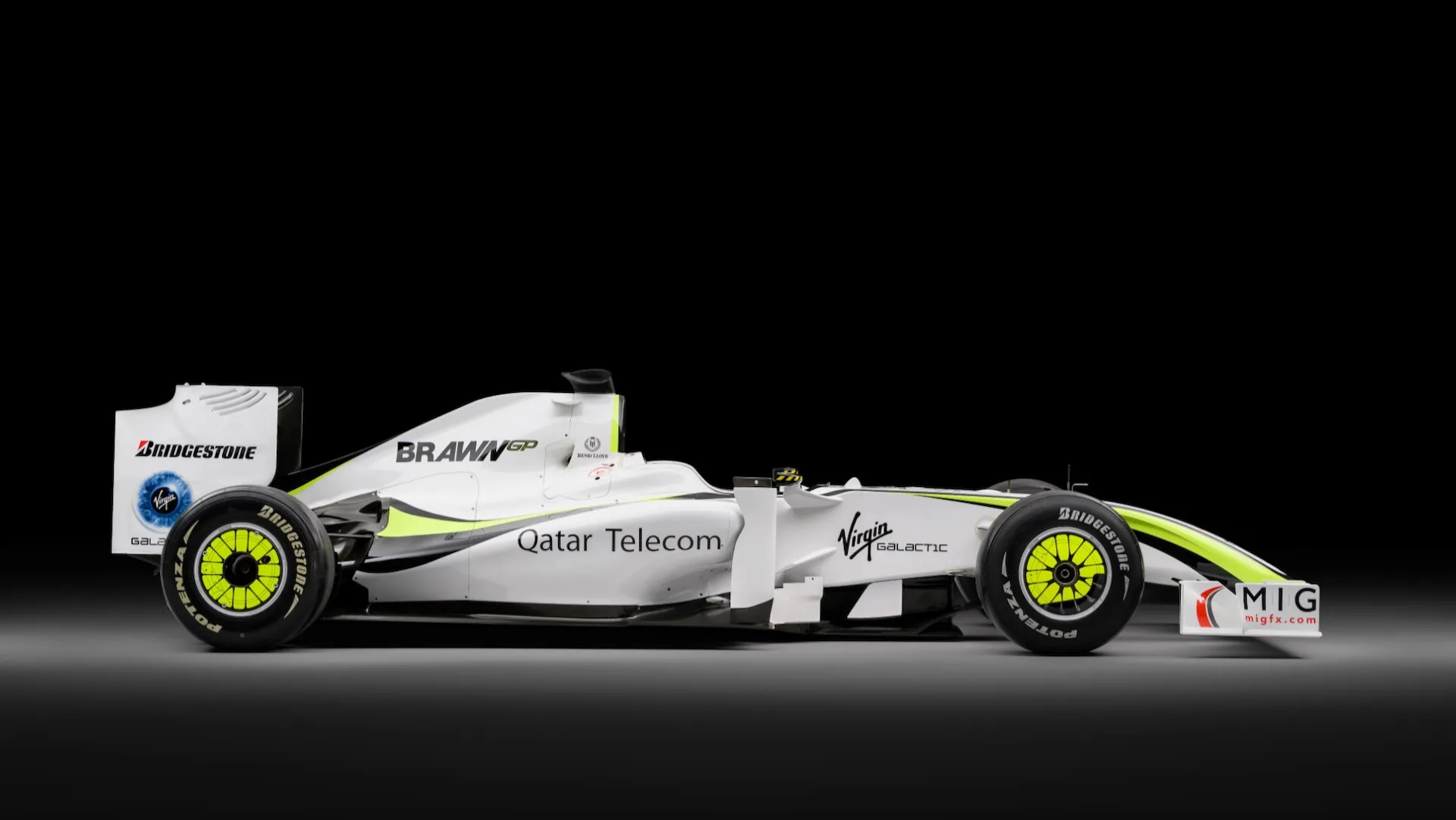 2009 Brawn GP Chassis 001/01 (image via Bonhams)