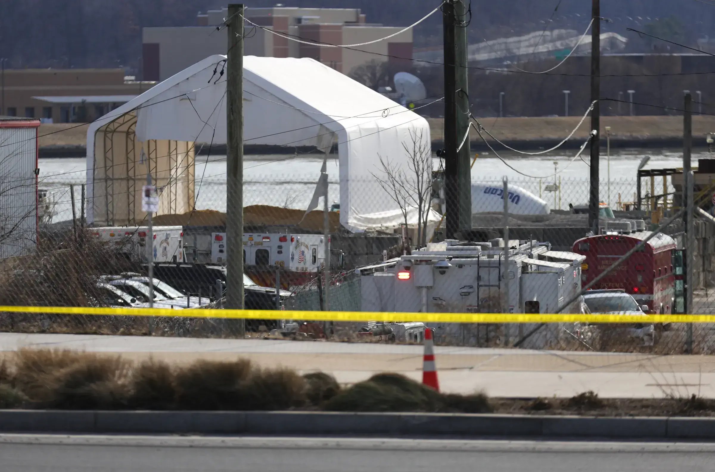 Emergency officials set up to bring bodies ashore
