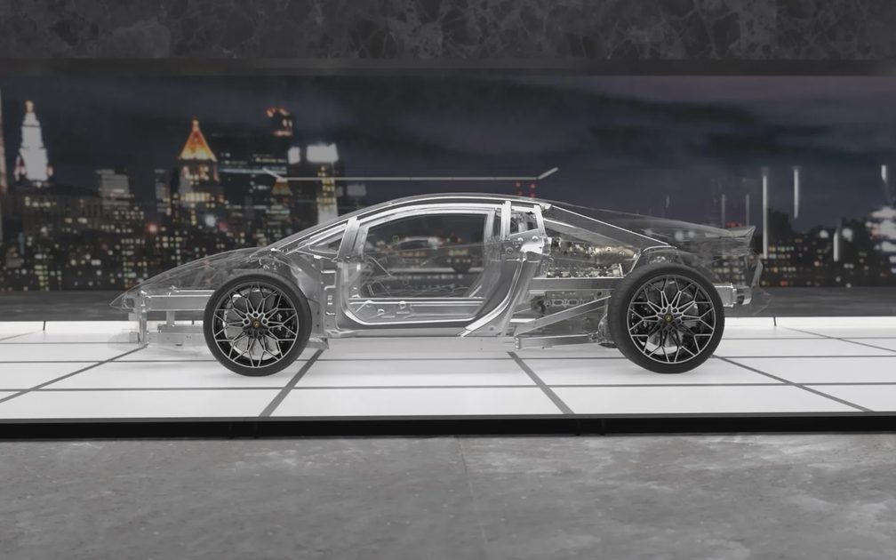 Lamborghini Temerario chassis