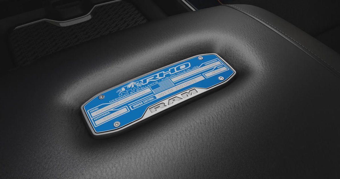 Mopar '25 Ram 1500 RHO