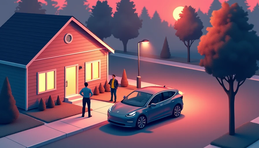 Visual context for electric car fire recall