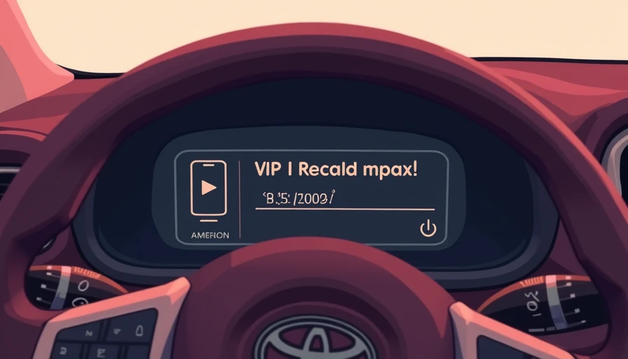 Visual context for how to check toyota recall by vin