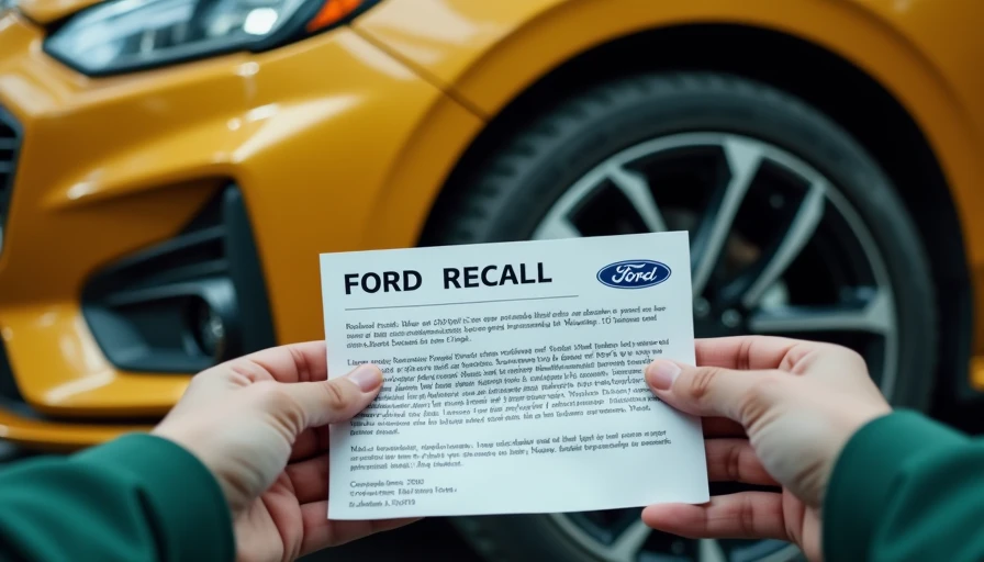 Illustration for Ford recalls 2026