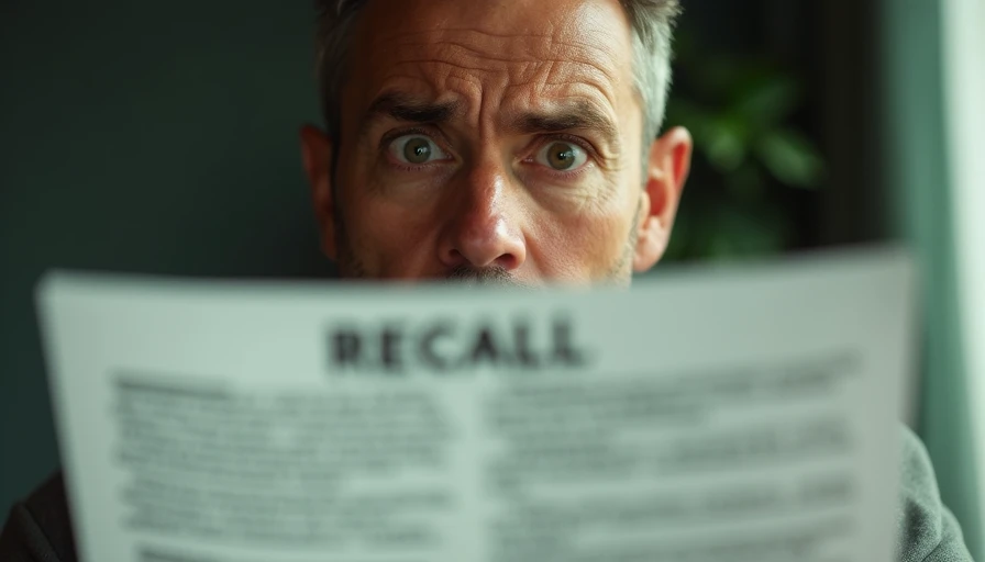 Visual context for car recall news