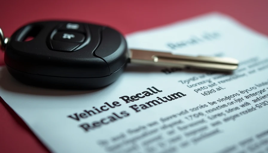 Visual context for vehicles with most recalls