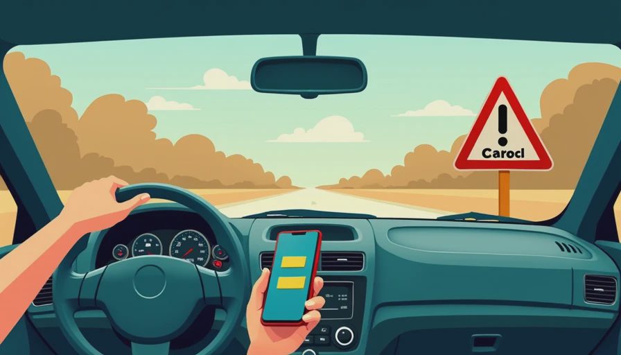Visual context for driver distraction