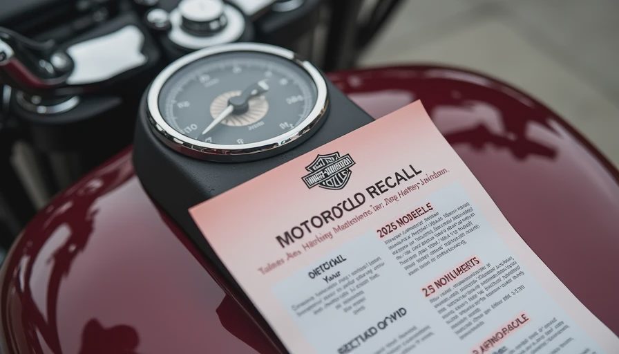 Illustration for 2025 2026 harley-davidson recall