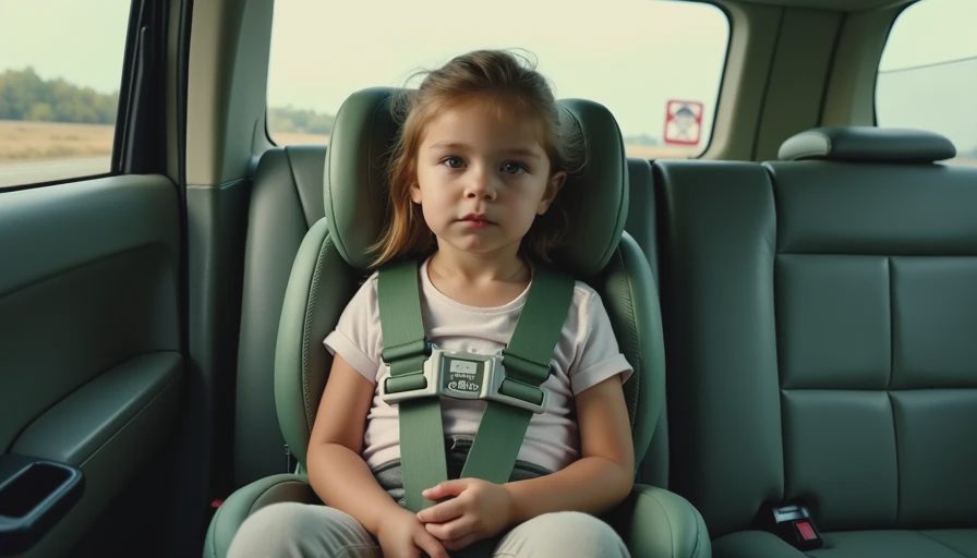 Visual context for ages for car seats and booster seats